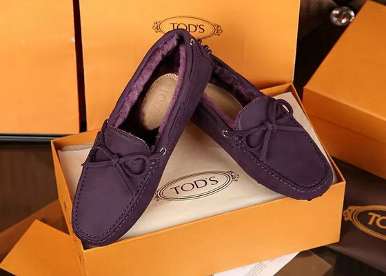 TODS Loafers Lined with fur Women--011